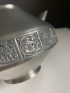 SAVO tinn pewter tekanne 465 -  Made in Norway SAVO Stanse og Metallvarefabrikk Oslo 1960/ 70 tallet thumbnail