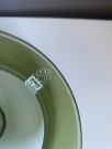 Lampekuppel i sotet glass til telysholder/ lykt - Riihimäen lasi Finland 1970 tallet thumbnail