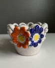 Vintage glasert potteskjuler i keramikk - Italia 1970 tallet thumbnail