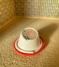 Lundby dukkehus møbler tilbehør 1:18 - POP fåtölj/ Space Age lenestol (5455) 1970 tallet thumbnail