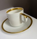 Kaffekopper 4 kuverter i porselen -  Karlovarsky porselan Tsjekkia thumbnail