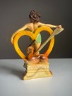 Rockabilly/ pin up saltstein figur/ skulptur - F. RUGGERI Italia 1960 tallet thumbnail