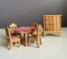 Lundby dukkehus møbler tilbehør 1:18 - kjøkkenmøbler (9310) 1970/ 80 tallet thumbnail