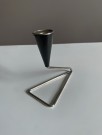 String funkis geometrisk enkel lysestake M&J 60 - 1960 tallet thumbnail