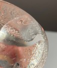 Hedgehog/ pinnsvin signert figur/ papirvekt i bly krystall - Mats Jonasson Målerås glass Sweden thumbnail