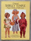 Original Shirley Temple Paper Dolls ubrukt papirdukker The Children's Museum Boston reprint 1988 thumbnail