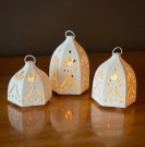 Stråla lyslykter julelys batteri LED-belysning hvit plast design Cheryl Ke IKEA Sweden 2015 thumbnail