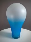 Oval/Rund vase matt kunstglass  thumbnail