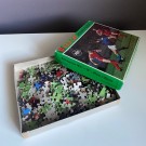 KICK OFF Jigsaw puzzle puslespill - KG games England 1980 tallet thumbnail