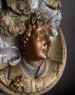 Art deco Jugend antikk veggdekor veggmaske relieff bilde i gips - 1900 tallet  thumbnail
