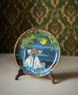 Rosinas World of Cats Amici della Luna katt mini plate/ plett (21) - R. Wachtmeister Goebel Germany Tyskland thumbnail