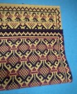 Håndvevd ull åkle/ Meråkeråkle veggteppe i flensvev dobbeltvev - Trøndelag Norge 1970 tallet thumbnail