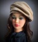 Cap/ beret/ hatt i fløyel - Niedieck Tyskland thumbnail