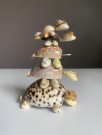 Suvenir/ kitsch/ eksotisk havskjell dekor/ pyntegjenstander - 1970 tallet thumbnail