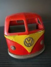 Volkswagen VW Single Cab bus A-20414 mekanisk varevogn i blikk lekebil - LAMO Leketøyfabrikk AS Stavanger Norge 1956 thumbnail