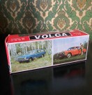 Volga scale model diecast politi modellbil 1:43 USSR Sovjet 1980-tallet thumbnail