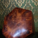 Lite hexagon formet sekskantet boks smykkeskrin treskrin thumbnail