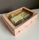 Lundby dukkehus møbler tilbehør 1:18 - hvit/ rosa spisestue møblement ( art. no. 9404) 1980 tallet thumbnail