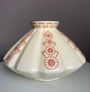 Jugend antikk vase i porselen - Egersund Fayance fabrikk Norge, 1900 tallet thumbnail