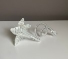 Blomst, figur/skulptur/dekor i kunstglass thumbnail
