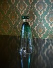 Julekrybbe Josef grønn figur i kunstglass med gulldekor 38010 - Maud Gjeruldsen Bugge Hadeland Glassverk Norway Norge  thumbnail