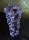 The Makonde Tree of life tribal art Afrikansk håndskåret figur/ skulptur/ statue i edeltre 1950/ 60 tallet thumbnail