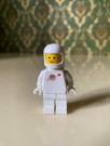 LEGO hvit spaceman astronaut legomann med lufttank 1970/80-tallet thumbnail