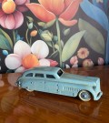 Jumbo Sedan 1018 støpt metall die-cast hvite gummihjul Tootsietoy America USA 1930-tallet thumbnail