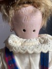 Antikk dukke bisquit porselen H29 cm - Globe baby DEP Germany 1900 tallet thumbnail