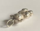 Bamse/ bjørn smykkeanheng i sølv (925S) thumbnail