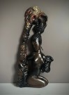 Kitschy vegghengt figur i gips - 1960 tallet thumbnail