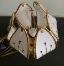 Lotuslampe bordlampe figurlampe SEGO 1980-tallet thumbnail