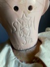 Antikk sovedukke bisquit porselen H46 cm - SIMON & HALBIG Tyskland 1900 tallet thumbnail