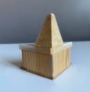 LISA dukkehus møbler tilbehør 1:18 - Country modern mur peis (254) 1970 tallet thumbnail