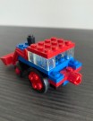 LEGO System blå traktor Legoland 604 i original eske og byggeinstruksjon lansert 1971 thumbnail