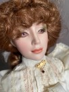  Gibson girl/ Franklin  Mint Heirloom - dukke i porselen thumbnail