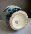 Art Deco Jugend AMPHORA antikk vase i glasert stengods/ keramikk - Czecho-Slovakia Tsjekkoslovakia 1900- 1920 tallet thumbnail