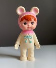 Kremhvit/ rosa CHAN KODAMA Woodland dukke/ plastfigur -  Lapin & me Japan  thumbnail