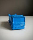 TOMTE bil blå Leyland Tipper lastebil modell no 750/ 26 - Lærdal Stavanger Norway 1970 tallet thumbnail