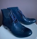Blå gummistøvler/boots Str 40/41 thumbnail