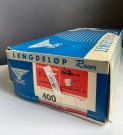VINGS LENGDELØP Racer 400 skøyter i høyfrekvensherdet spesialstål - Wilhelm Rosenvinge AS Moss Norway 1950/ 60 tallet thumbnail
