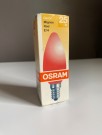 OSRAM Farget dekorasjonslampe Mignon Rød E14 235 V lyspære thumbnail