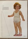 Authentic Shirley Temple Paper Dolls and dresses ubrukt papirdukker reprint 1991 thumbnail