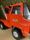 Sanson Junior stor orange kranbil modellbil i metall - Tonka Rico ESPANA Spain Spania 1970-tallet thumbnail