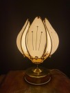 Lotuslampe bordlampe figurlampe SEGO 1980-tallet thumbnail