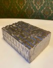 Steel art  vase i rustfritt stål brutalistisk sti/ industriell design - Olav Joa Polaris Norge 1970 tallet thumbnail