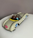 CABRIOLET, lekebil i blikk med friksjonsmotor - Kina China 1960 tallet thumbnail