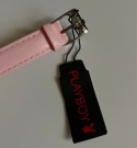 Playboy ubrukt rosa armbåndsur klokke i original eske - PLAYBOY and RABBIT HEAD DESIGN. License by Zeon Limited 2003 thumbnail