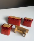 LISA of Denmark dukkehus møbler tilbehør 1:18 - Nepal sofa/ sittegruppe/ Lounge sett (190) 1970/ 80 tallet thumbnail