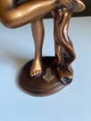 Akt damefigur/ skulptur/ statue glasert keramikk 1142 - Cortendorf W. Germany 1950/ 60 tallet thumbnail